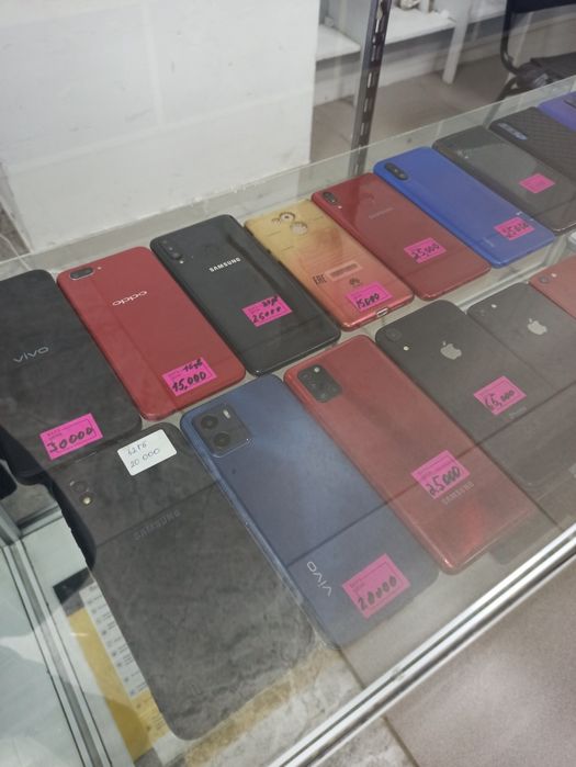 Samsung, Redmi, iPhone, Huawei, Oppo , Vivo