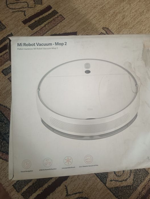 Пылесос-робот mi pobot vacuum -Mop 2
