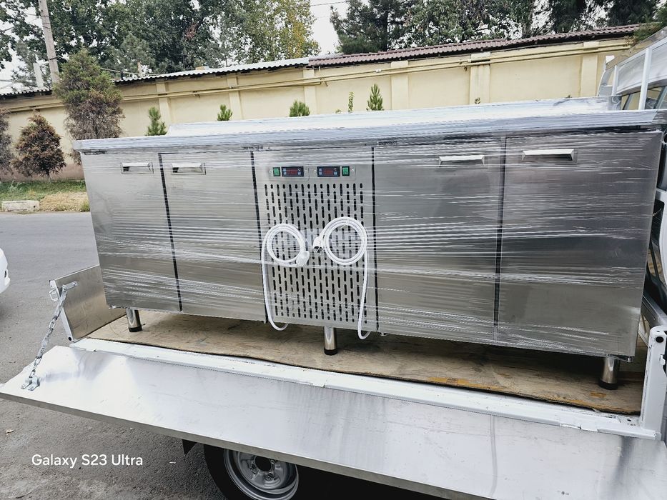 Стол холодильник stol xolodilnik morozilka морозилка нержавейка nerjay