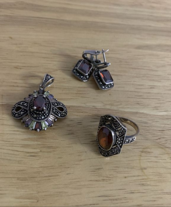 Серебряный набор
