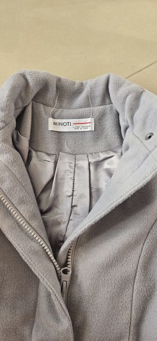 Палто minoti сиво синьо