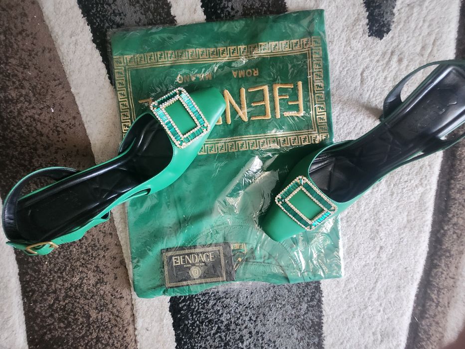 обувки в зелено!!!