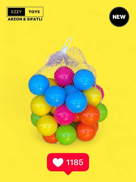 Bolalar uchun top manej 30pcы