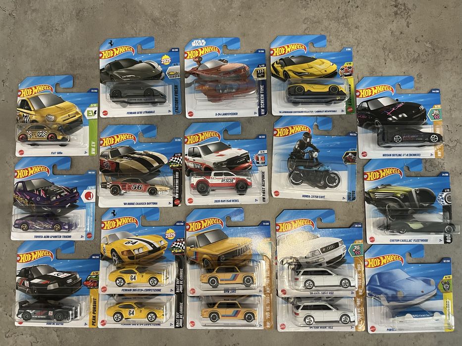 Hot Wheels лот колички мащаб 1:64 Treasure Hunt TH