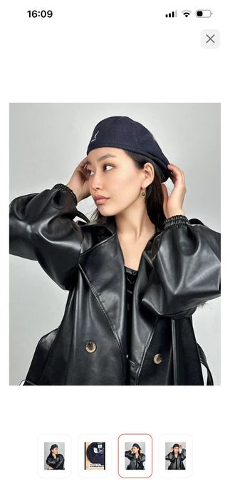 Кепка Kangol черный