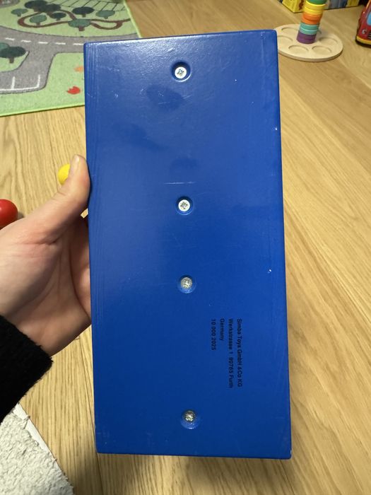 Дървен комплект Eichhorn - Къщичка, с 3 топчета