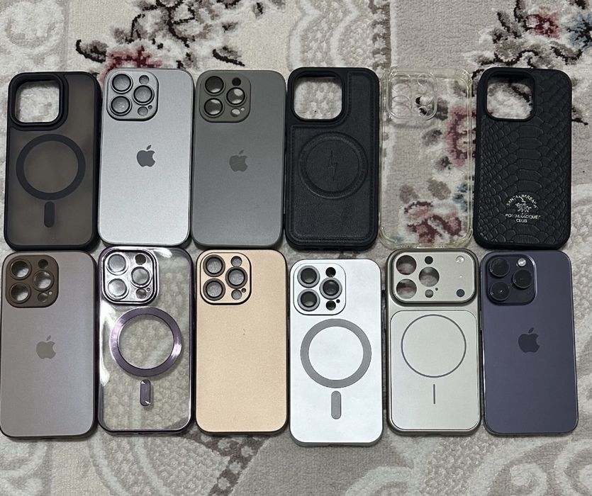 Чехлы на iphone 14 pro (новые и б/у)