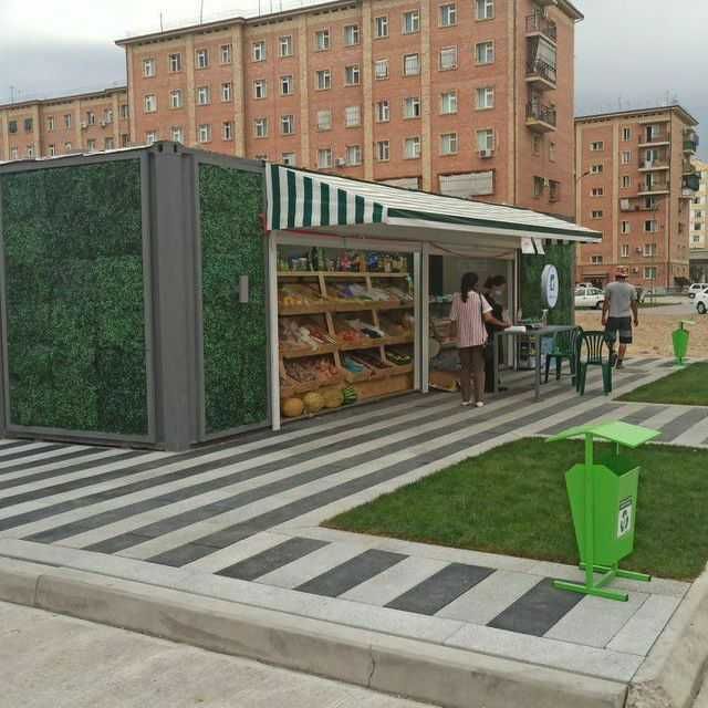 Контейнер домик отдел продаж