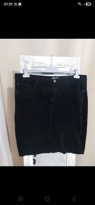 Fustă neagră damă 44-XL