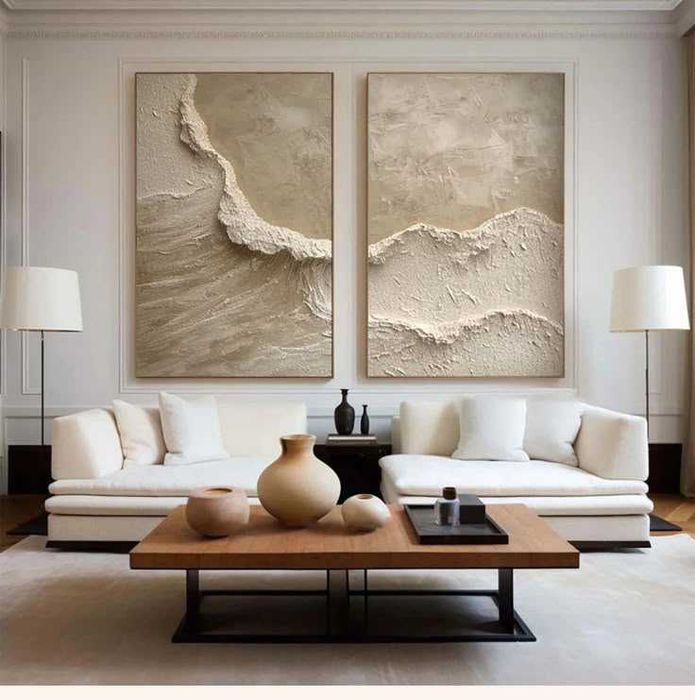 Картина интерьерная, диптих