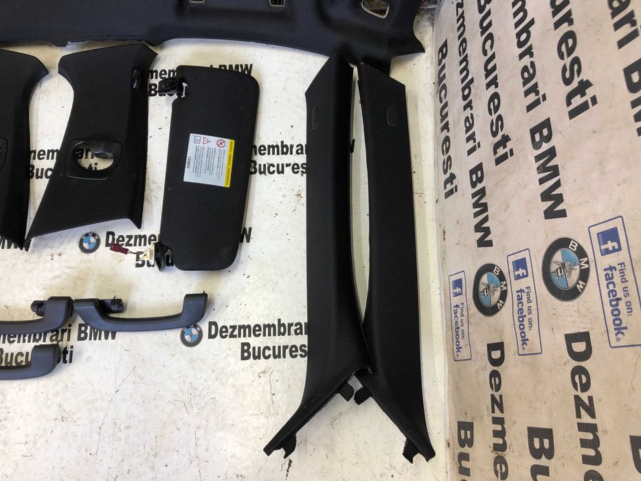 Plafon interior complet negru BMW Seria 5 F10
