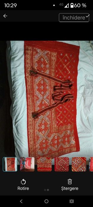 Fotă autentică zona Muscel (Argeș) + Brâu