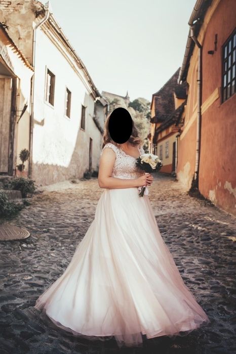 Rochie mireasa, marime 58, in conditii bune