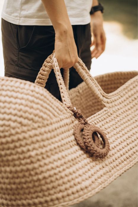 Вязаная люлька