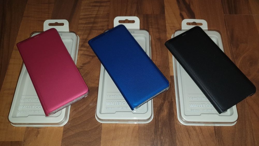 Husa flip smart activa originala Samsung Wallet Cover A9 2018 A920