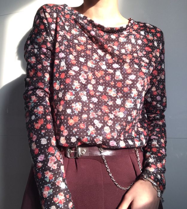 Bluza Bershka inflorata