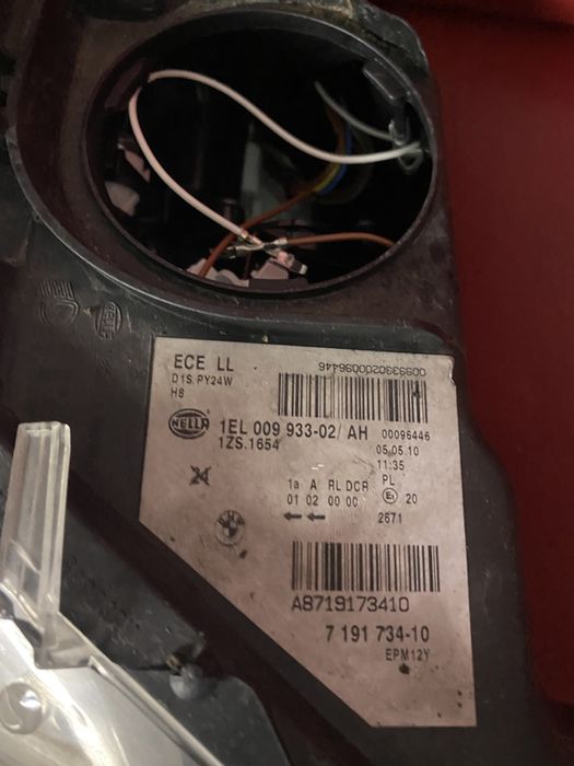 Bmw E89 Z4 Xenon Фар Far Фарове Десен