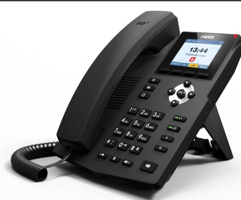 IP телефон Fanvil X3SP, цветен екран 2.4", 4 SIP линии, Ethernet 10/10