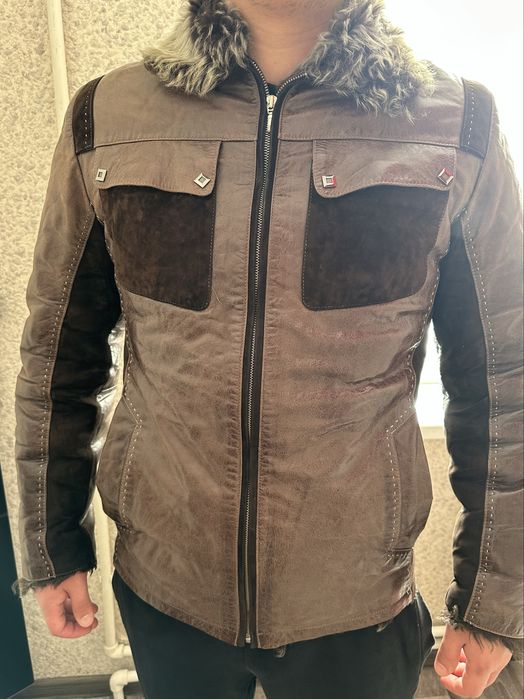 Мужская дубленка натуральная.