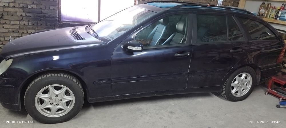 Мерцедес W203 на части