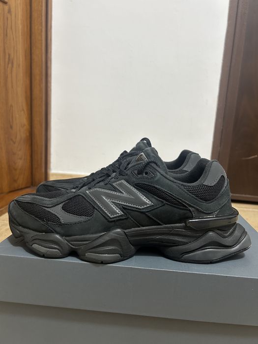 New Balance 9060 Full Black , 42 EU