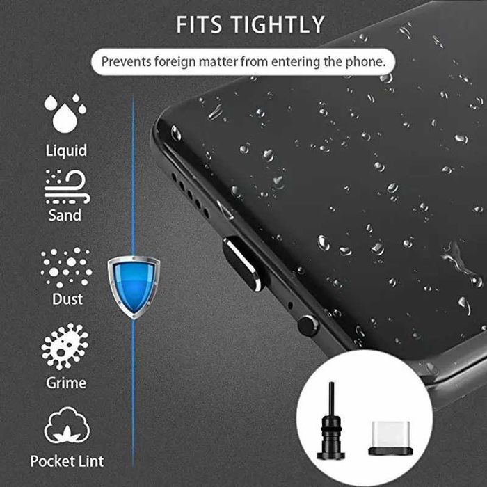 Заглушки для телефона type c