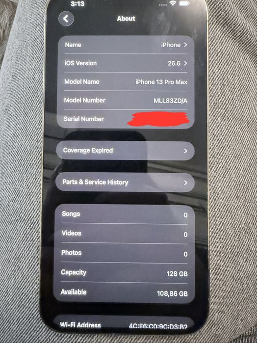 iPhone 13 Pro Max 128 GB