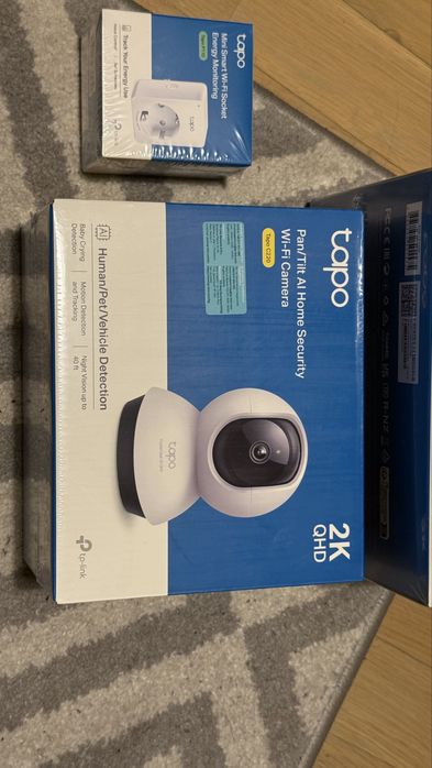 Pachet TP Link Tapo c220 si  Tapo c510w camere supraveghere wi-fi