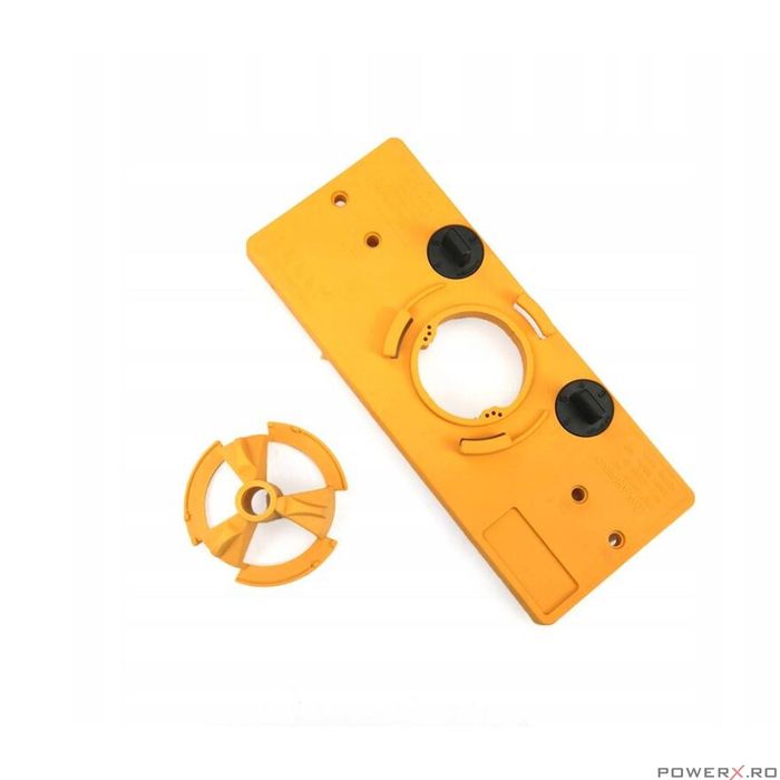 Set freze si ghidaj de gaurire pentru balamale, 12 elemente, Kraft