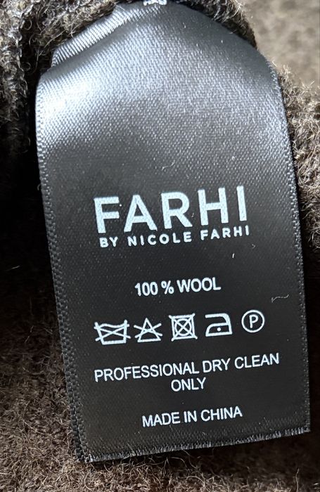 Haina 100% lână pura- Farhi- by Nicole Farhi