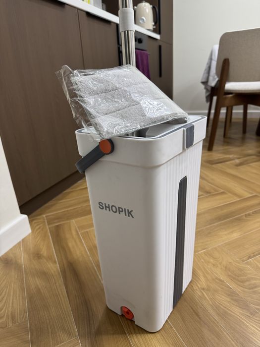 Швабра с отжимом и ведром