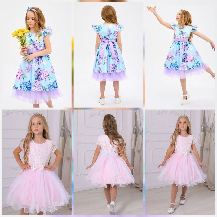 Продам красивое платье для девочки