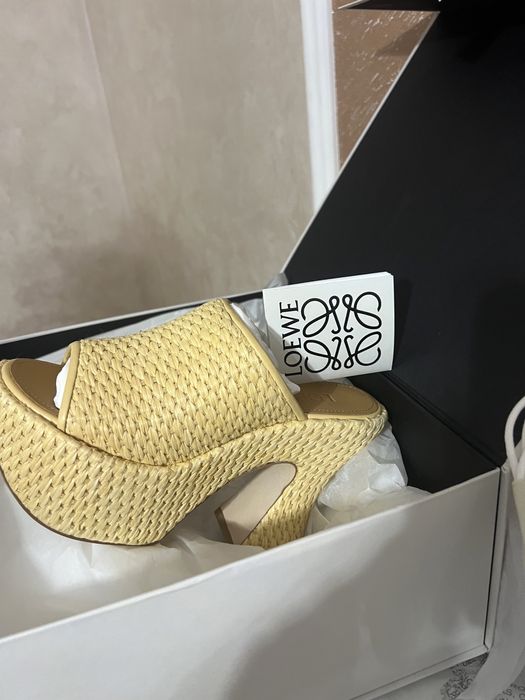 Papuci/sandale/platforme Loewe x Paula’s Ibiza