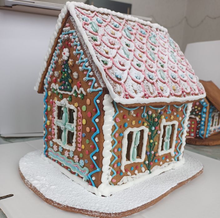 Пряничные домики съедобные