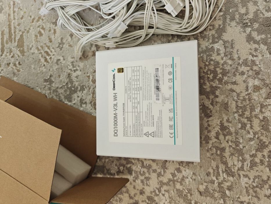Блок питание Deepcool 1000w 80plus gold новый