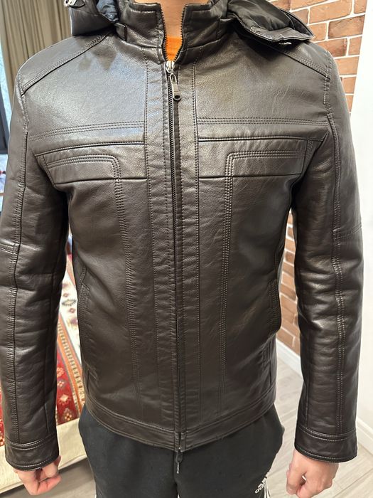 Кожаная куртка  мужская