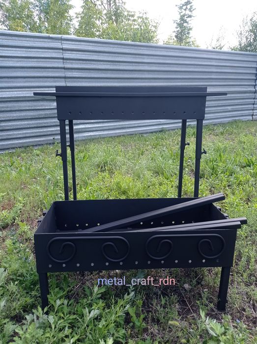 Мангал со съемными ножками