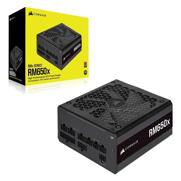 Corsair RM650x 650W – 80 PLUS Gold, Full Modular – Sigilat, Nou!