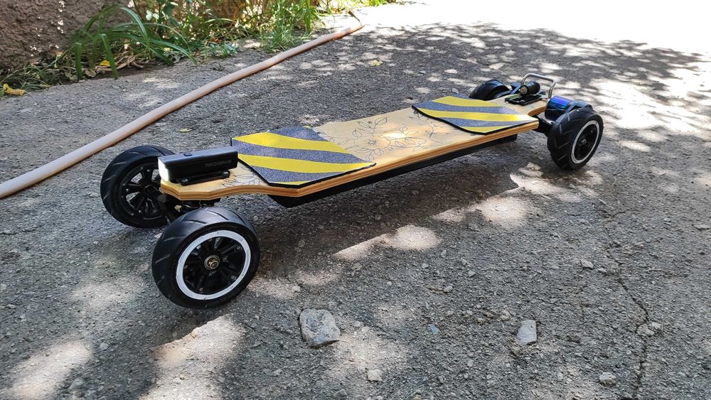 Электроскейтборд Verreal RS AT - буря эмоций, море удовольствия