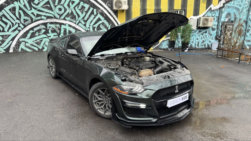 Ford Mustang EcoBoost 2.3 turbo 2021г 40.000миль