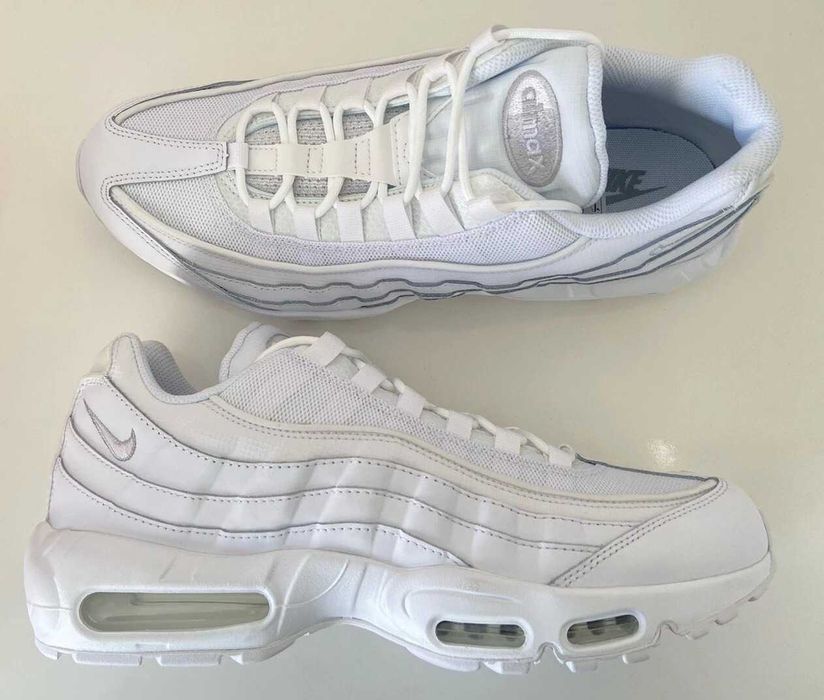 нови Nike Air Max 95 Triple White CLASSIC (от/до 40-45 номер)