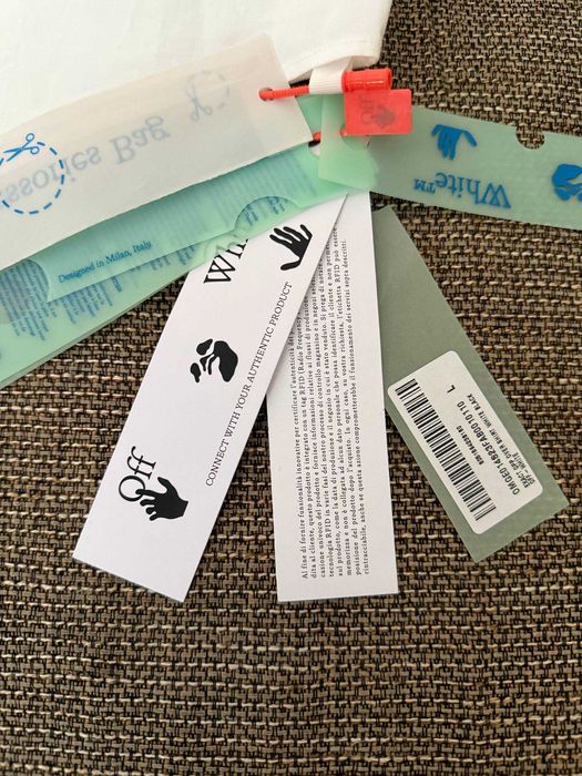 Оригинальная рубашка OFF-WHITE, размер Л, новый