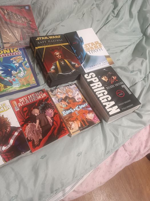 Книги комикси и манга