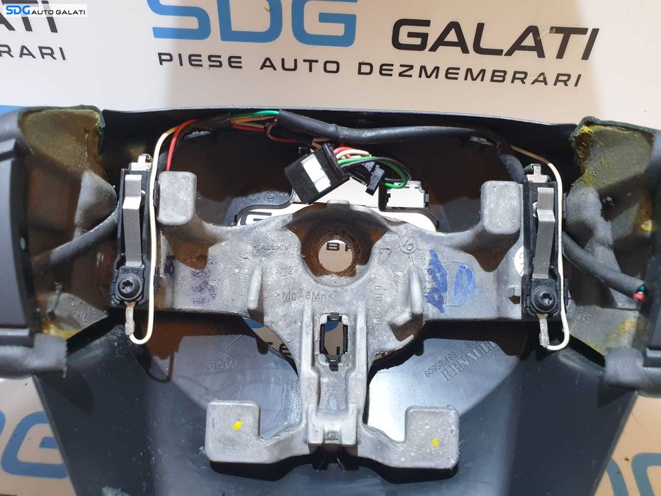 Volan Piele cu Comenzi Renault Scenic 3 2009 - 2016 Cod 609581499 [L8540]