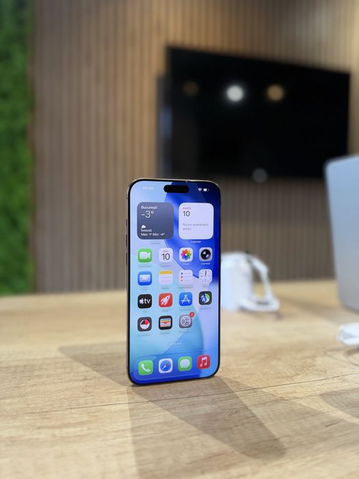 **ATS GSM**iPhone 16 Pro Max 256Gb Desert/Baterie91%/Fact+Gar 12 luni