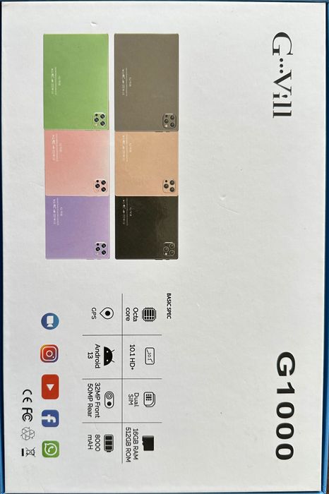 G vill 1000 Smart Planshet