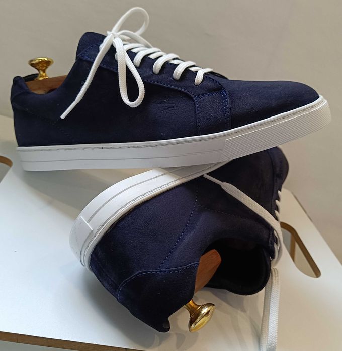 Pantofi sport casual 40 40.5 lucrati manual G. Rizo NOI piele naturala