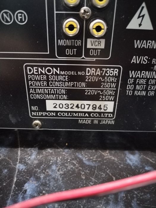 Amplituner Denon dra-375r stereo