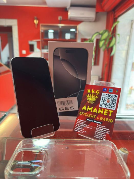 Iphone 16 Pro 128gb 100% Amanet BKG