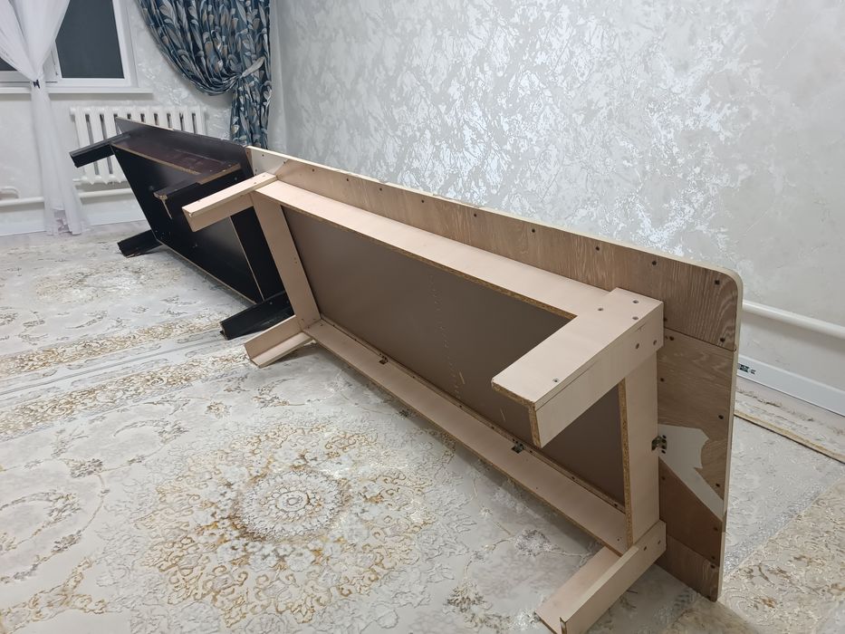 Стол (жер стол) размер 200см*90см(2*0,9м) -1 шт бар (қара түсі қалды)